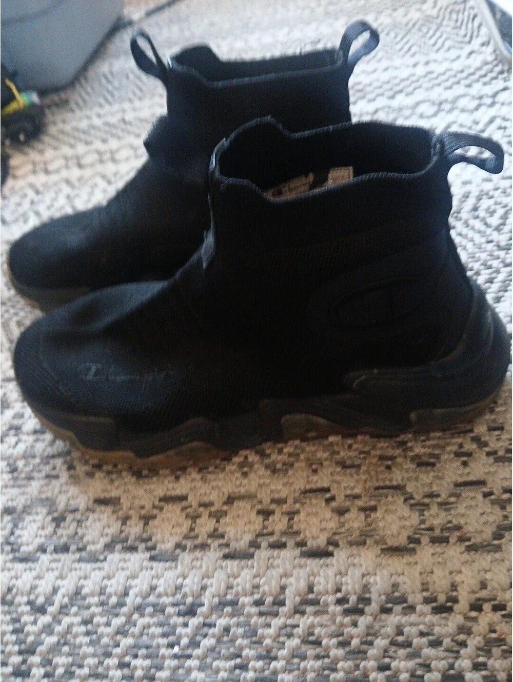 9 Women's Pull-on Black Champion Shoes